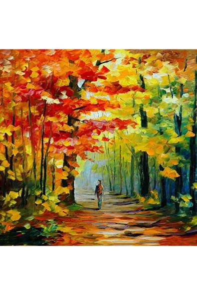 Sonbahar Ve Renkler Sayılarla Boyama Seti ürün görseli 1