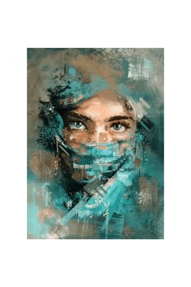 Canvas Gizemli Güzel Sayılarla Boyama Seti Rulo ürün görseli 1