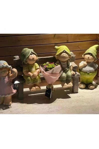 Canvas Cüceler Sayılarla Boyama Seti Rulo ürün görseli 1