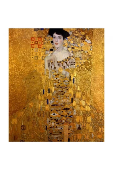 Canvas Adele Bloch Bauer Sayılarla Boyama Seti Rulo ürün görseli 1