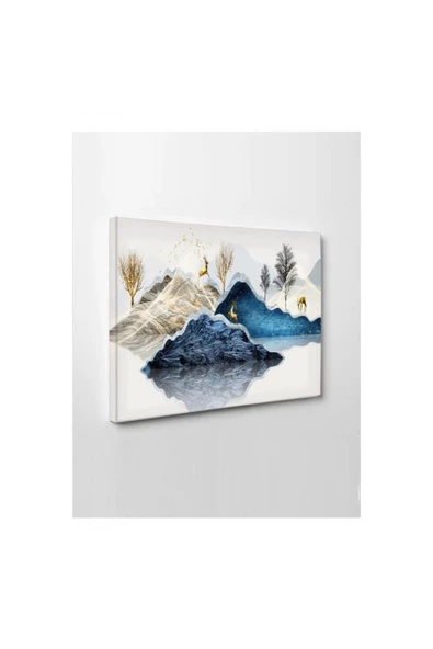 Kanvas Tablo Modern Dekoratif Led Işıklı ürün görseli 1