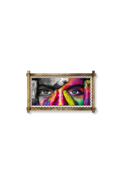 Kanvas Soyut Düz Işıksız Tablo ürün görseli 1