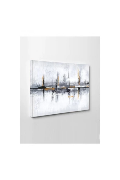 Defnada Kanvas Tablo Sanatsal Yağlıboya Tarzı Led Işıklı ürün görseli