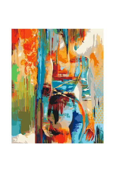 Canvas Tutku 6 Sayılarla Boyama Seti Kasnaklı 60x75 Cm ürün görseli