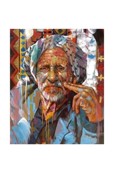 Canvas Çınarın Derinliği Sayılarla Boyama Seti Rulo ürün görseli 1