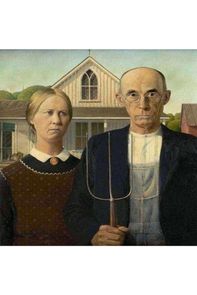 Canvas Amerikan Ortağı Sayılarla Boyama Seti Rulo 60 X 75 Cm