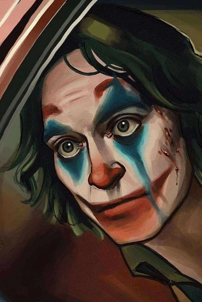 Canvas Joker 22 Sayılarla Boyama Seti Kasnaklı 70 X 90 Cm