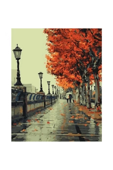 Canvas Eylül Sayılarla Boyama Seti Rulo ürün görseli 1