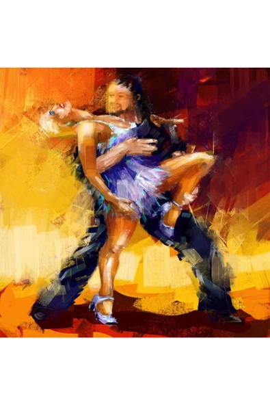 Canvas Tango Sayılarla Boyama Seti Rulo ürün görseli 1