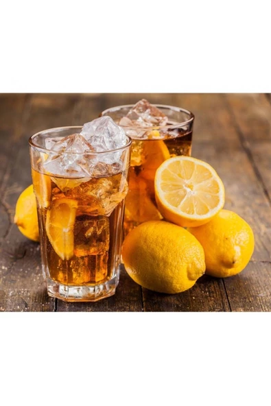 Canvas Limonata Sayılarla Boyama Seti  Kasnaklı 40 x 50 cm ürün görseli 1