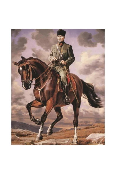 Hobby Atatürk Sayılarla Boyama Seti  Rulo ürün görseli 1