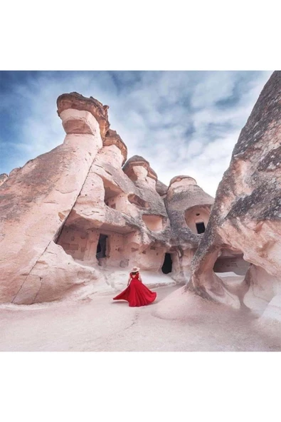 Canvas Ürgüpteki Güzel Sayılarla Boyama Seti Rulo ürün görseli 1