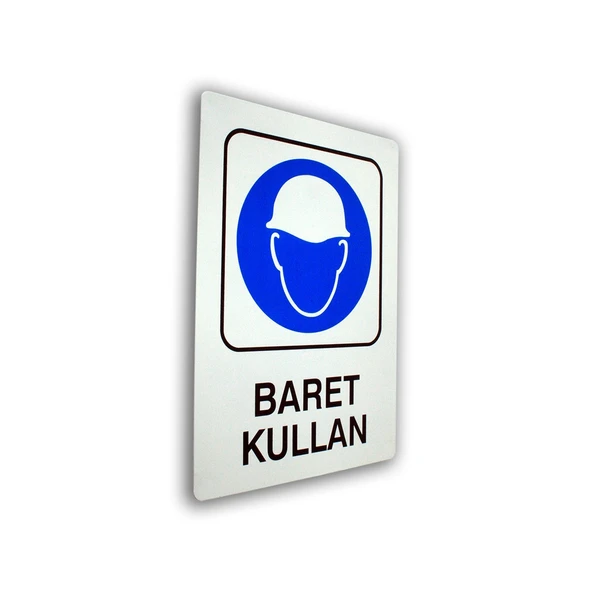 MT Metal İş Güvenliği Ve Uyarı Levhaları 6 Adet