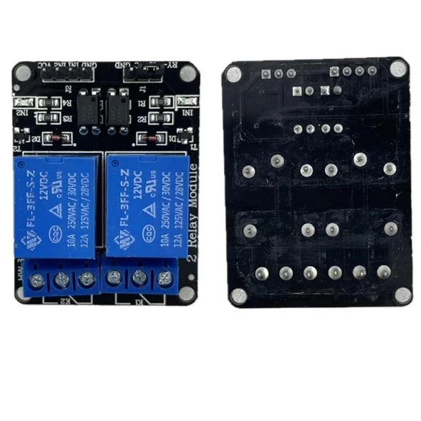 Röle Modülü 2 Kanal 12V ürün görseli
