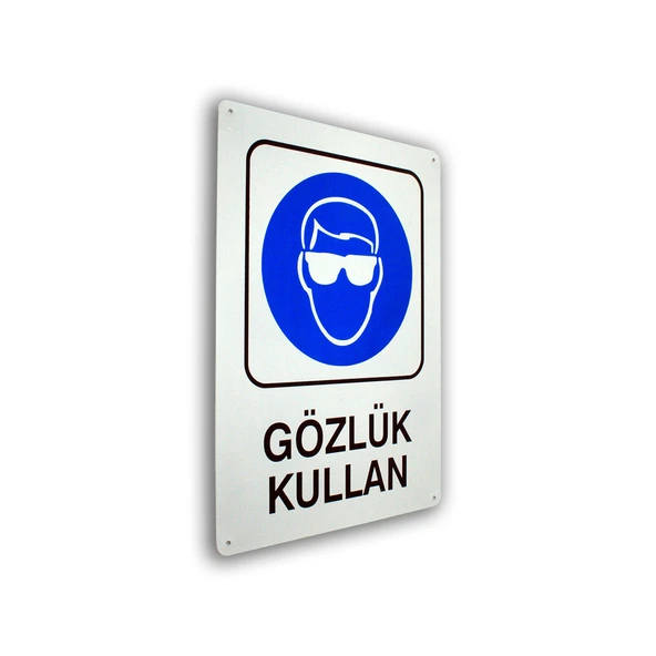 MT Metal İş Güvenliği Ve Uyarı Levhaları 6 Adet - 8