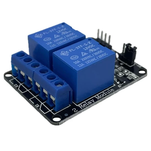 Röle Modülü 2 Kanal 12V - Resim 2