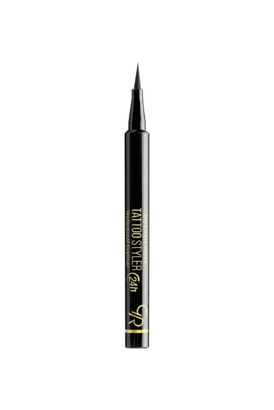 Golden Rose Tattoo Styler Waterproof Eyelıner Midnight Black 24 h