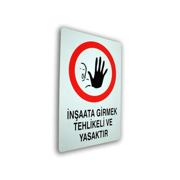 MT İş Güvenliği ve Uyarı Levhaları 25,5x36 Cm 6 Adet - 10