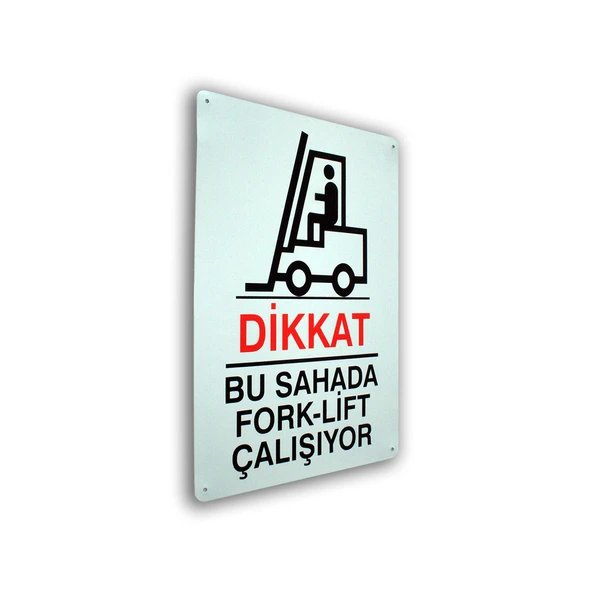 MT İş Güvenliği ve Uyarı Levhaları 25,5x36 Cm 6 Adet - 4