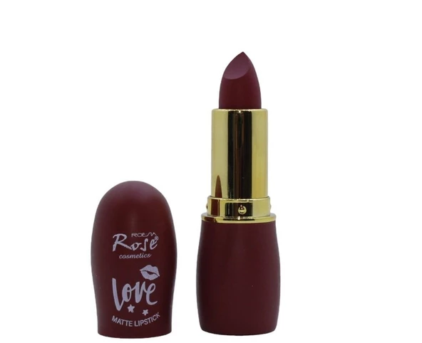 Rose Love Matte Lıpstıck 12 m (No: 01)