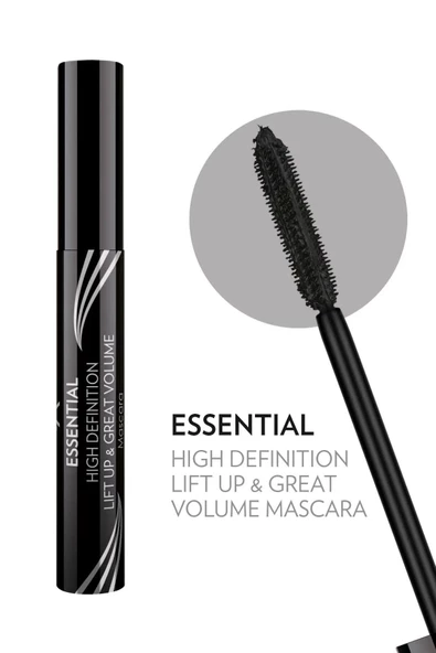 Golden Rose Essentıal Hıgh Defınıtıon Lıft Up&Great Volume Mascara 9 ml - 3
