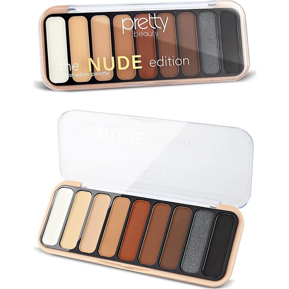 Pretty Beauty The Nude Edition Eyeshadow Palette 9'lu