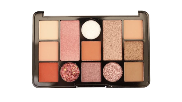 Pretty Beauty Eyeshadow (No:02) Palette 13 Colors Professıonal Make-Up Charmıng Eyes