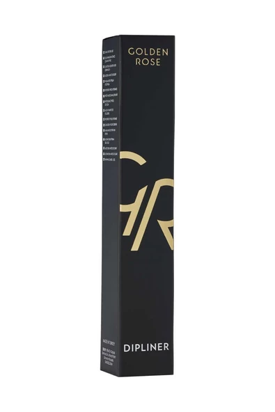 Golden Rose Dıplıner Black 5 ml - 3