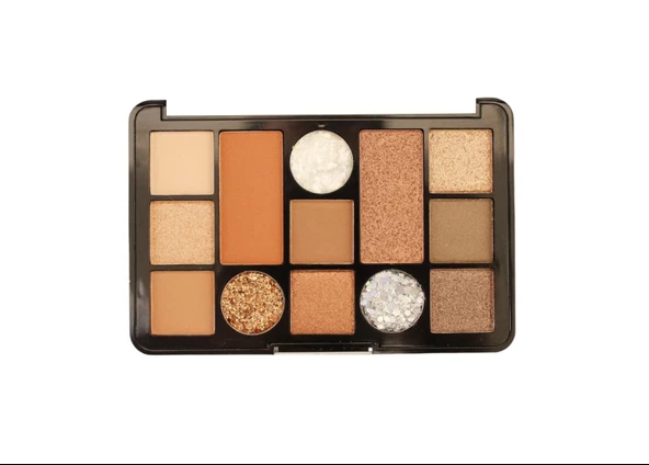 Pretty Beauty Eyeshadow (No:01) Palette 13 Colors Professıonal Make-Up Charmıng Eyes