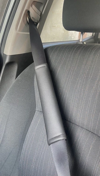 Araç Içi Kemer Çapası 2 Adet + Emniyet Kemeri Ped Kılıfı kiti, 2'li Paket - 3
