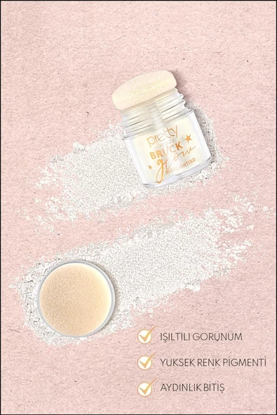 Pretty Beauty Brıck Glow Highlighting 12 m (Aydınlatıcı) - 2