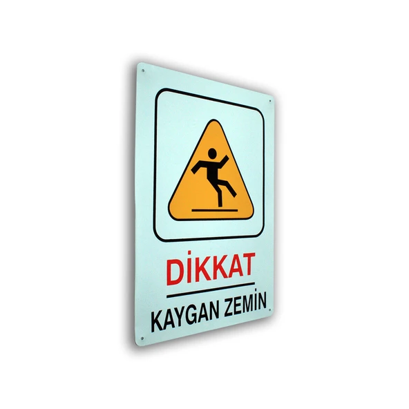 MT Metal İş Güvenliği ve Uyarı Levhaları 25,5x36 6 Adet - 7