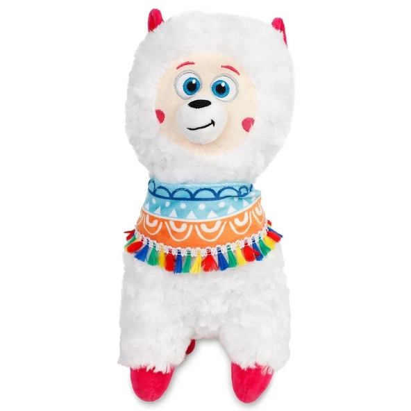 Oyuncak Peluş Lama Beyaz 35 Cm - 3