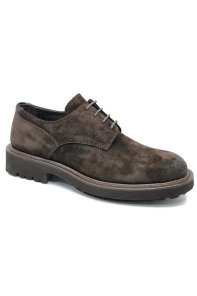 Lufian 112230217 Scott Sneaker Erkek Deri Casual Klasik Ayakkabı KAHVERENGİ - 3