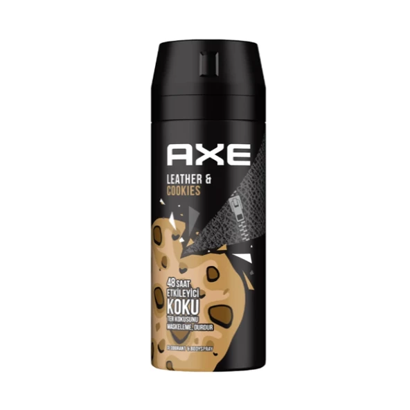 Axe Leather & Cookıes 48 Saat Etkileyici Koku  150 ml