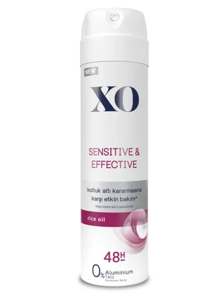 XO Sensıtıve & Effectıve 48h 150 ml