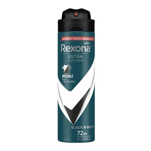 Rexona Men Invısıble Black&Whıte 72SA 150 ml