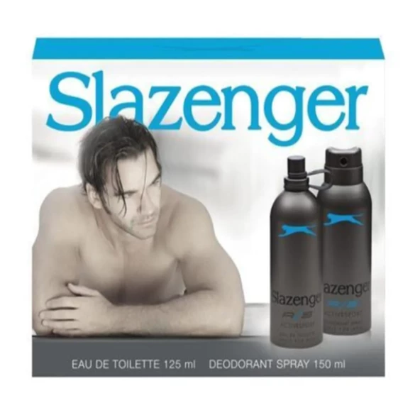 Slazenger Eau De Toılette 125 ml Deodorant  Spray 150 ml