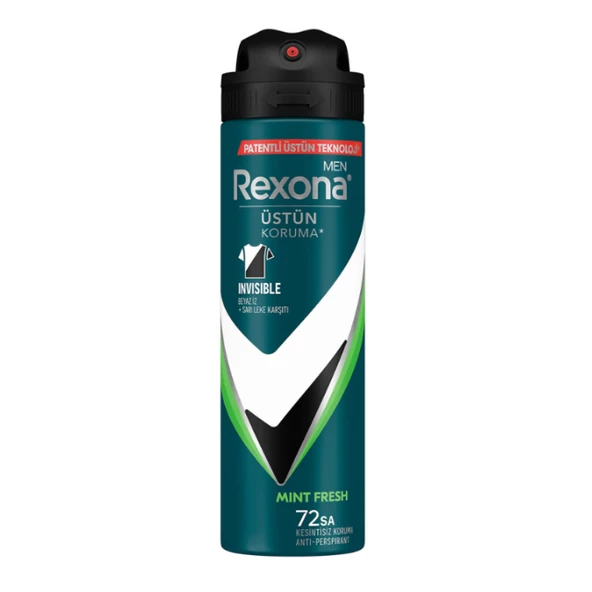 Rexona Men Invısıble Mınt Fresh Üstün Koruma 72SA 150 ml