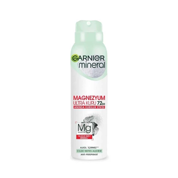 Garnıer mineral Magnezyum Ultra Kuru 72sa 150 ml