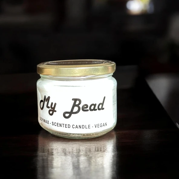 MY BEAD Soya Wax BAHAR Kokulu Vegan Çıralı Mumlar 330 cc - 6