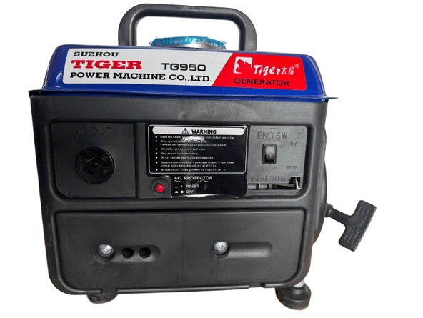 TIGER TG950 BENZİNLİ JENERATÖR 1 KVA