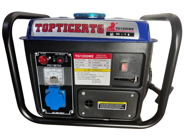 TOPTICER TG1200MED BENZİNLİ JENERATÖR 1 KVA