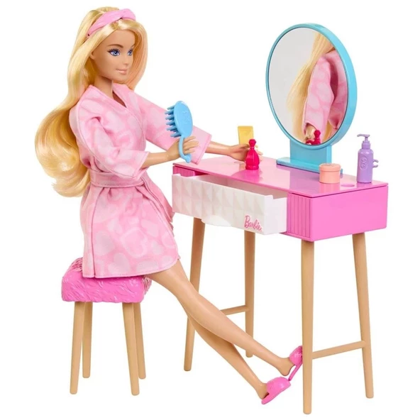 Barbie'nin Yatak Odası Oyun Seti HPT55 - 4