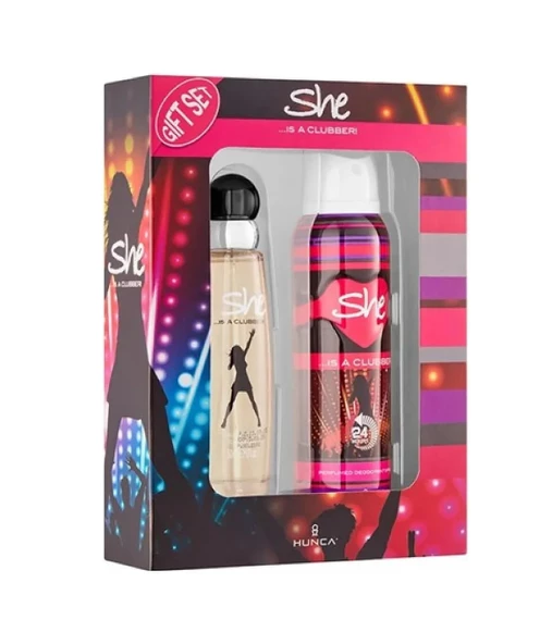 She Is A Clubber Gıft Set 150 + 50 ml