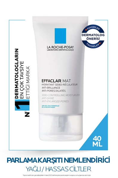 La Roche Posay Effaclar Mat - Yağlı Ciltler Için Bakım Kremi 40ml