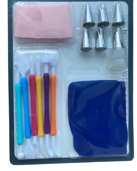 PASTALAND DEKORATİF DUY SETİ 4 LÜ TAKIM