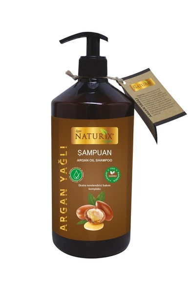 Naturix Siyah Sarımsaklı Sirke 400 ml + Argan Yağlı Şampuan 600 ml + Saç Kremi 500 ml - 4