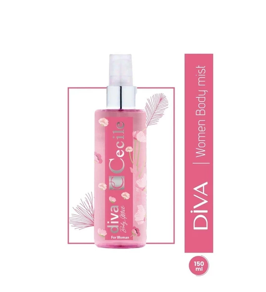 Cecile Diva Body Mist Vücut Spreyi For Woman 150 ml