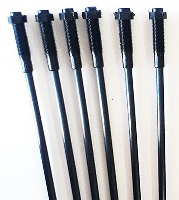 Minelli Castellari Paterlini  Tipi  Plastik Pasolu Karbon Fiber Çubuk 5 ADET - Resim 3